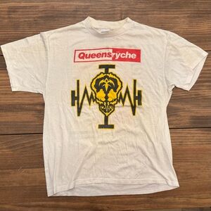Vintage Queens Rÿche AC/DC Metallica Concert T-Shirt XL